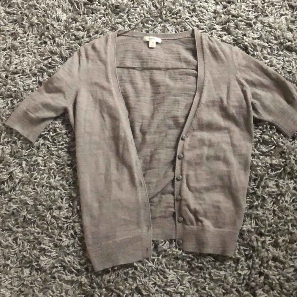 Grey Caslon dress sweater.